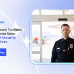 Healthcare security guard protecting a Bay Area medical facility.