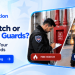 Plaza Protection fire watch and security guards protecting commercial properties.